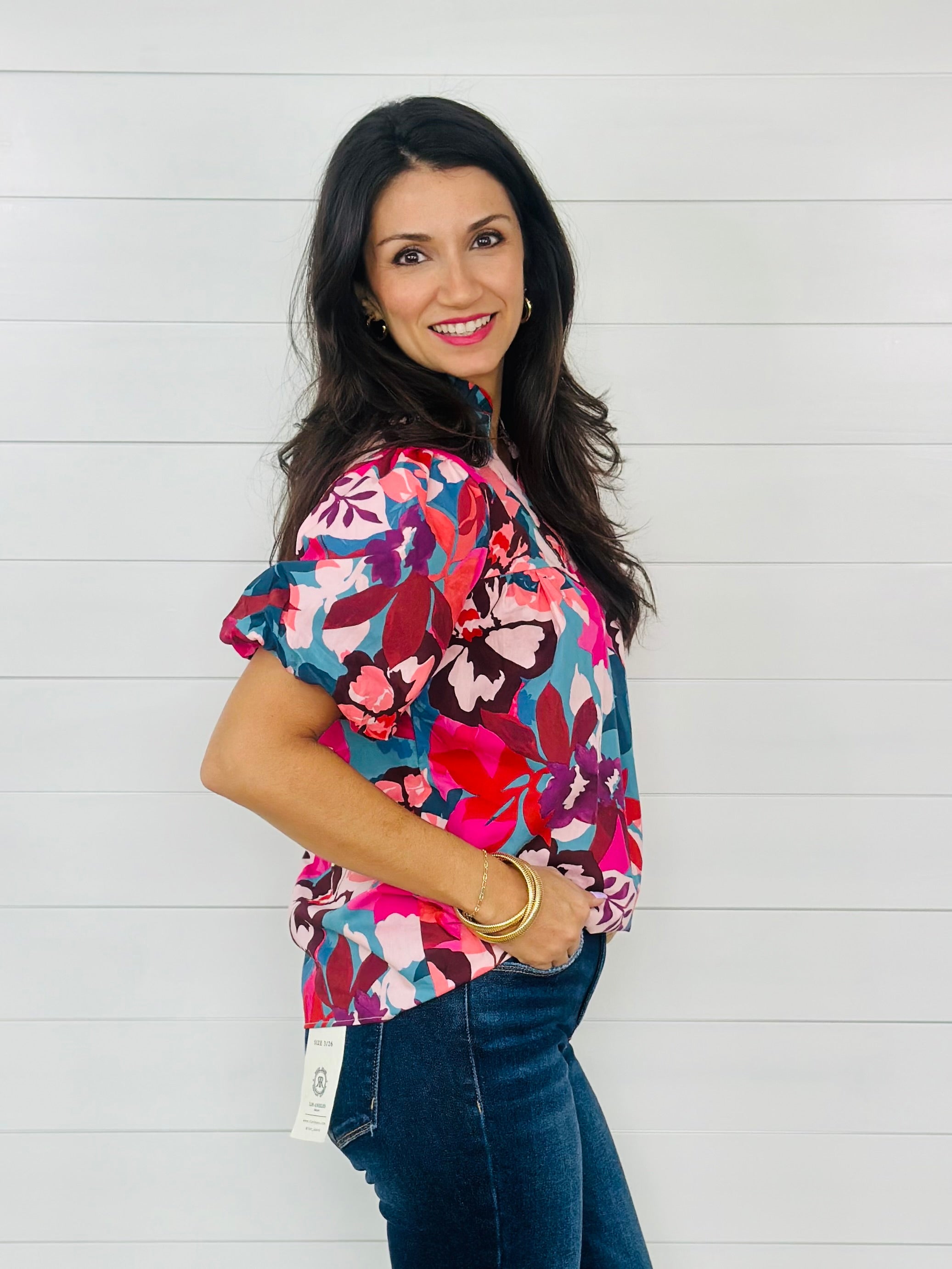 FALL FLORALS TOP