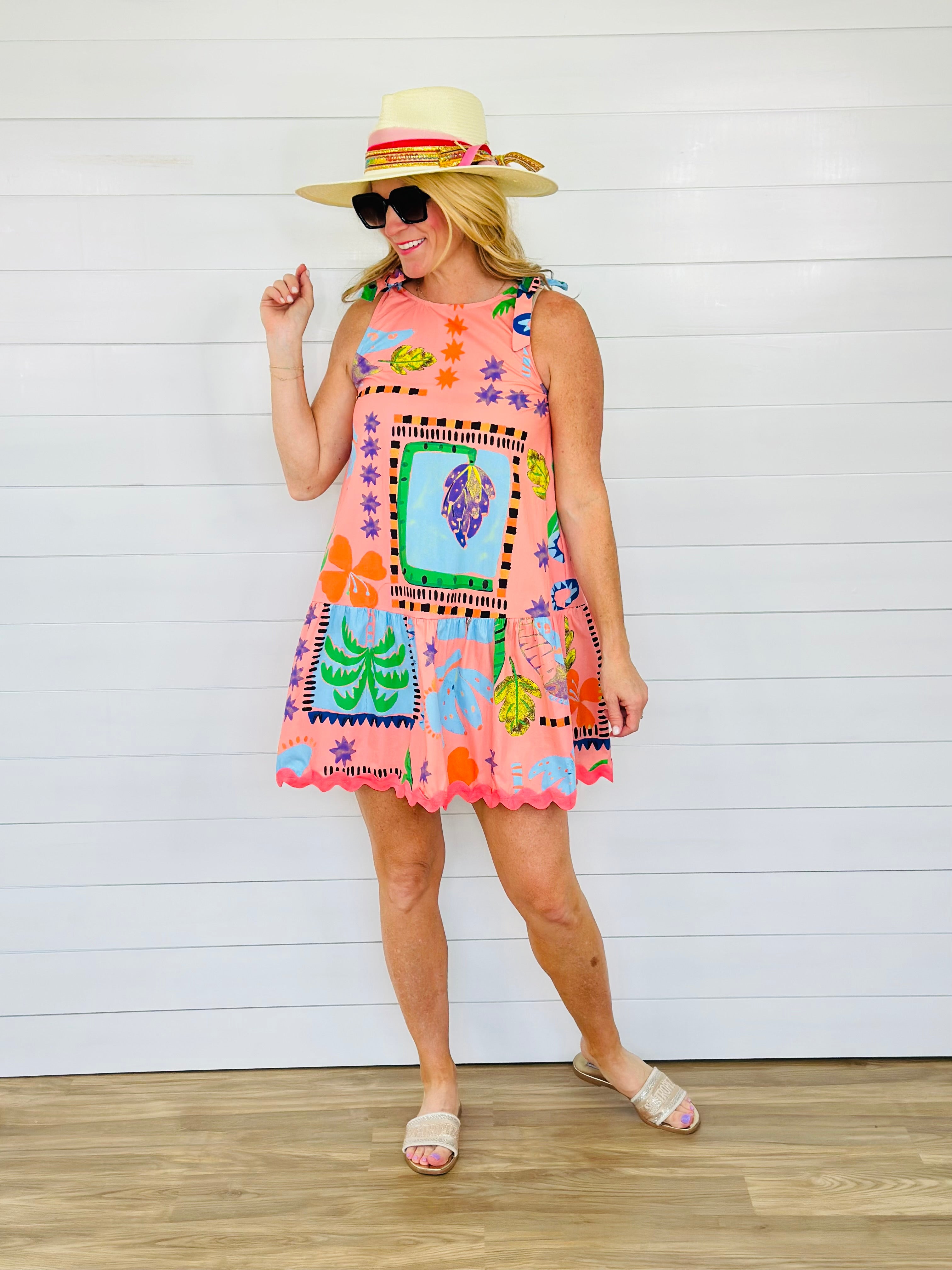 BLUE BANANA DRESS