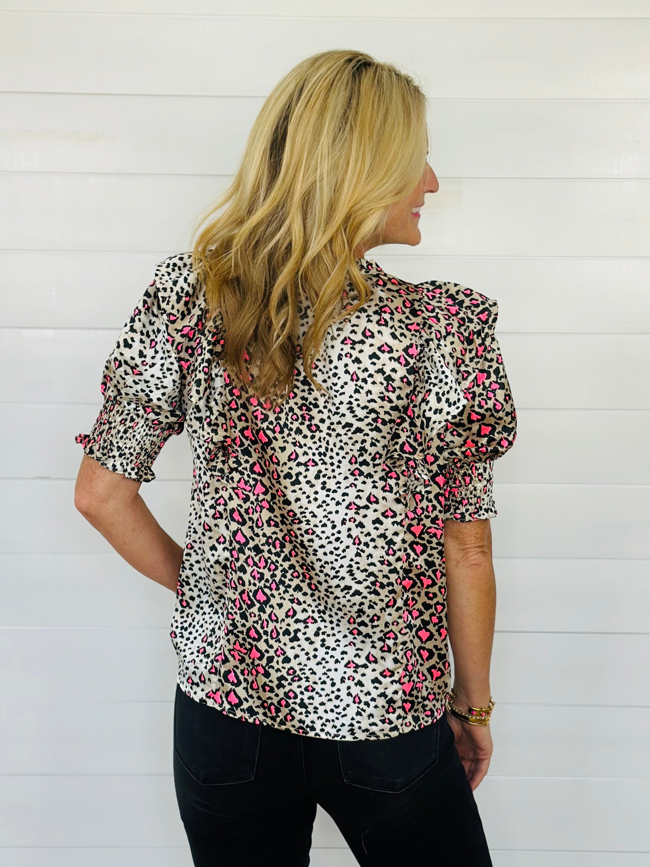 LEOPARD POP TOP