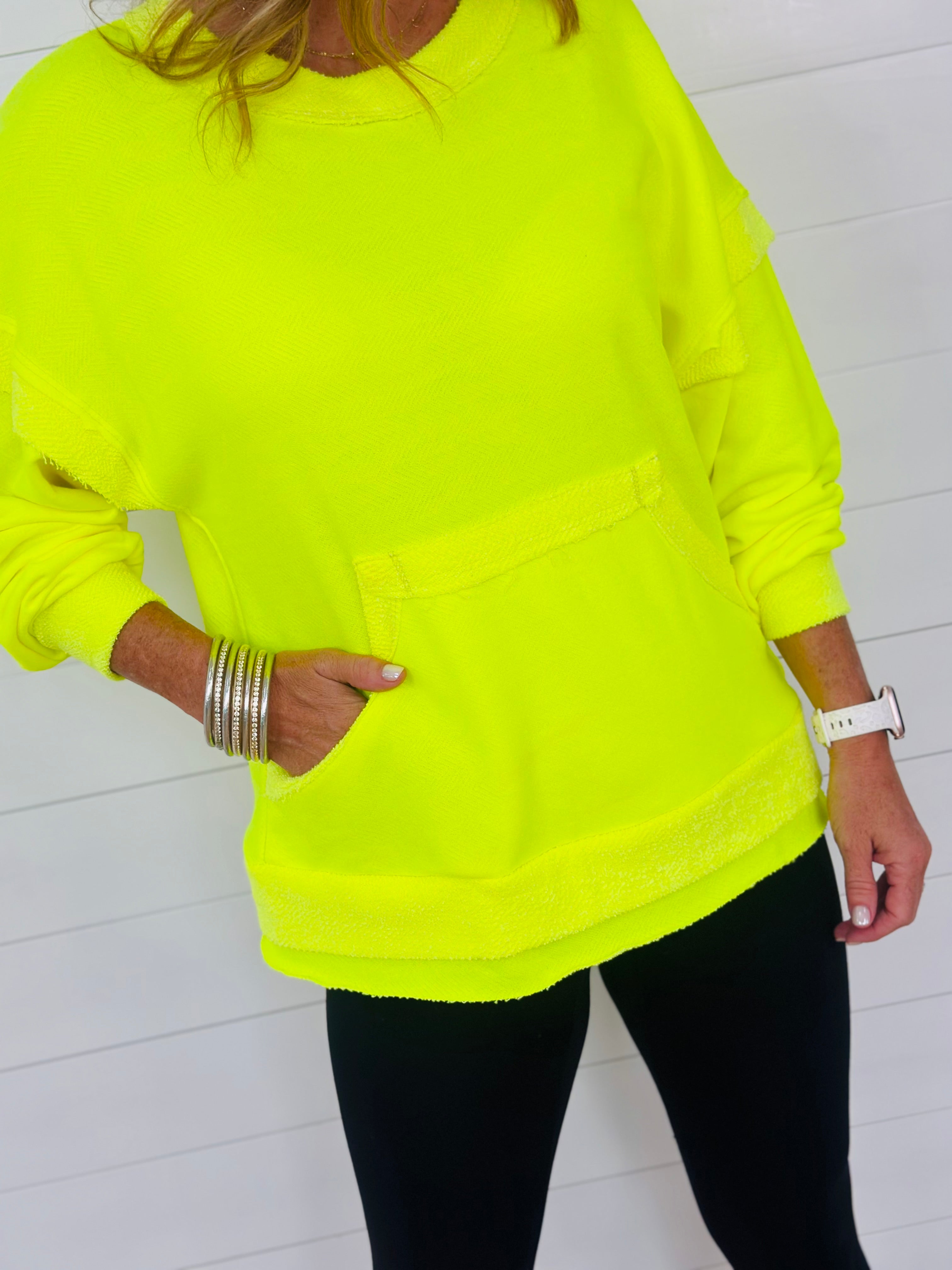 NEON FOREVER TOP-NEON YELLOW