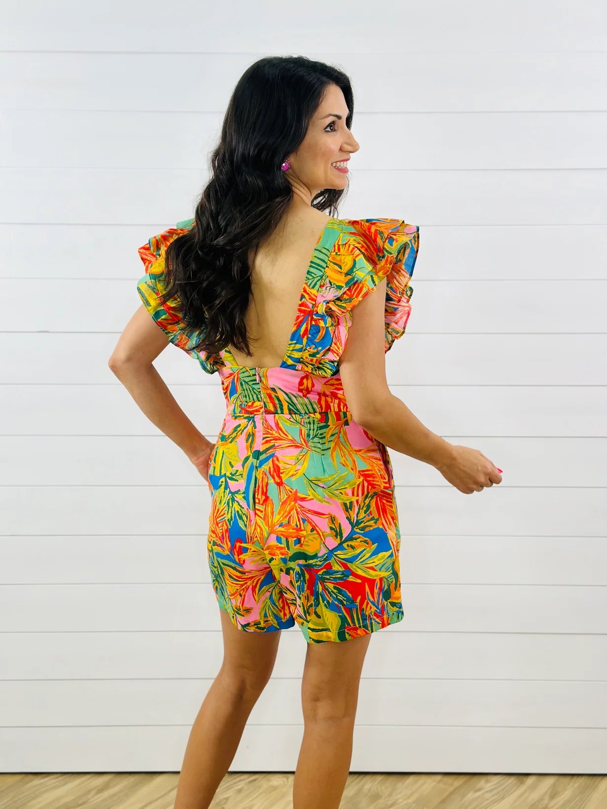 PALOMA RUFFLE ROMPER