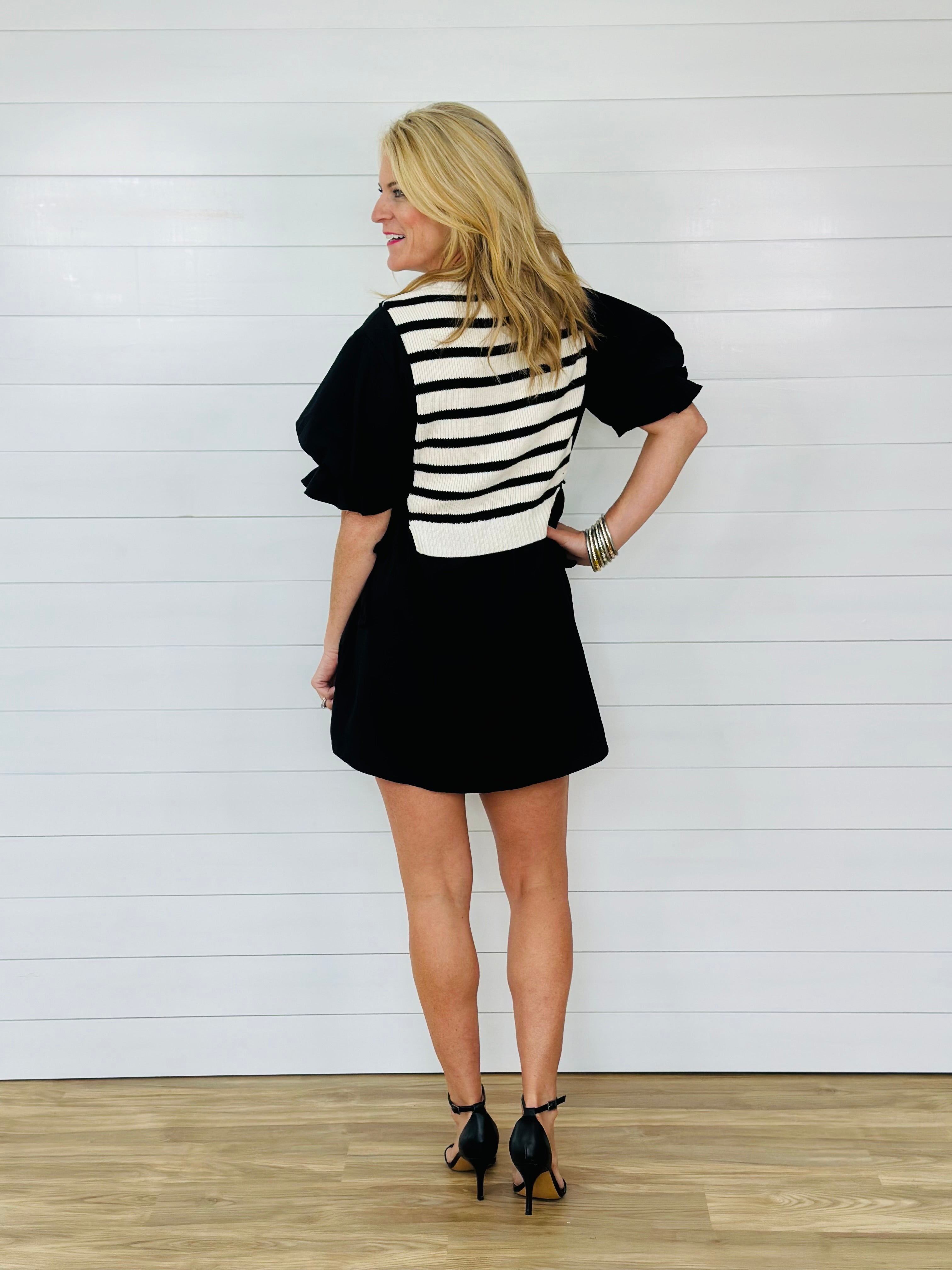 MANHATTAN DRESS-BLACK