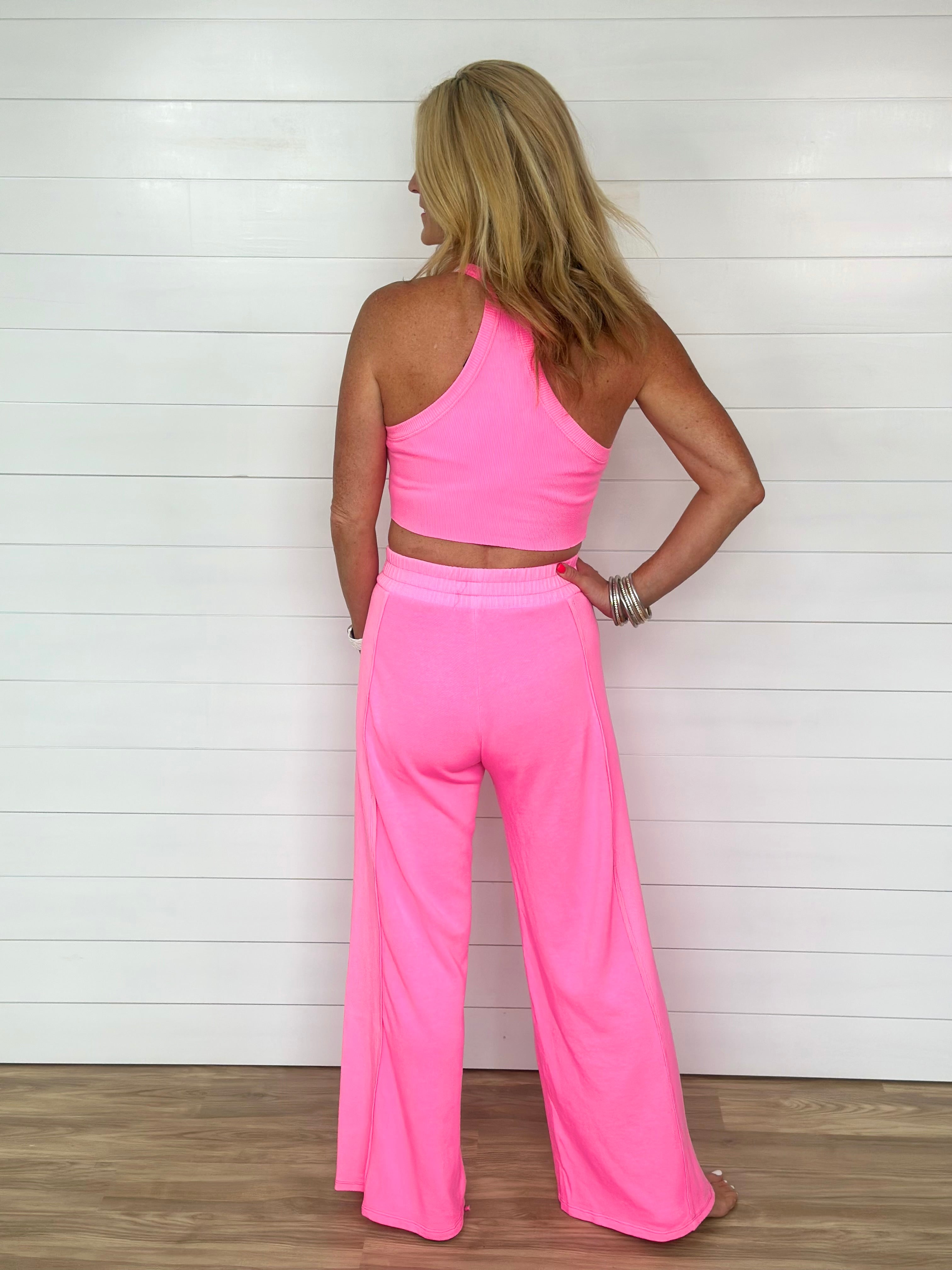 NEON KNOCKOUT SET-PINK