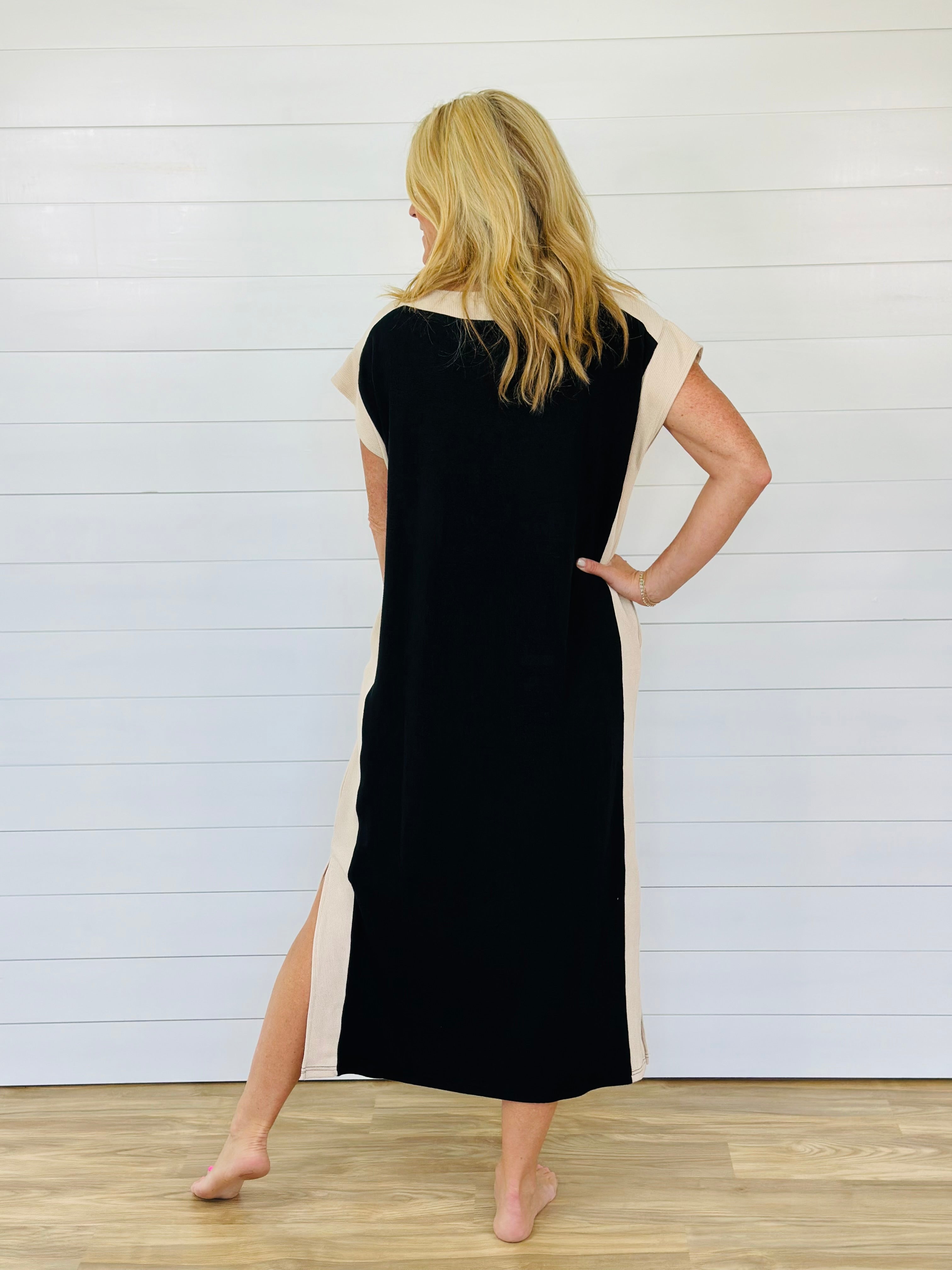 COLETTE DRESS-BLACK