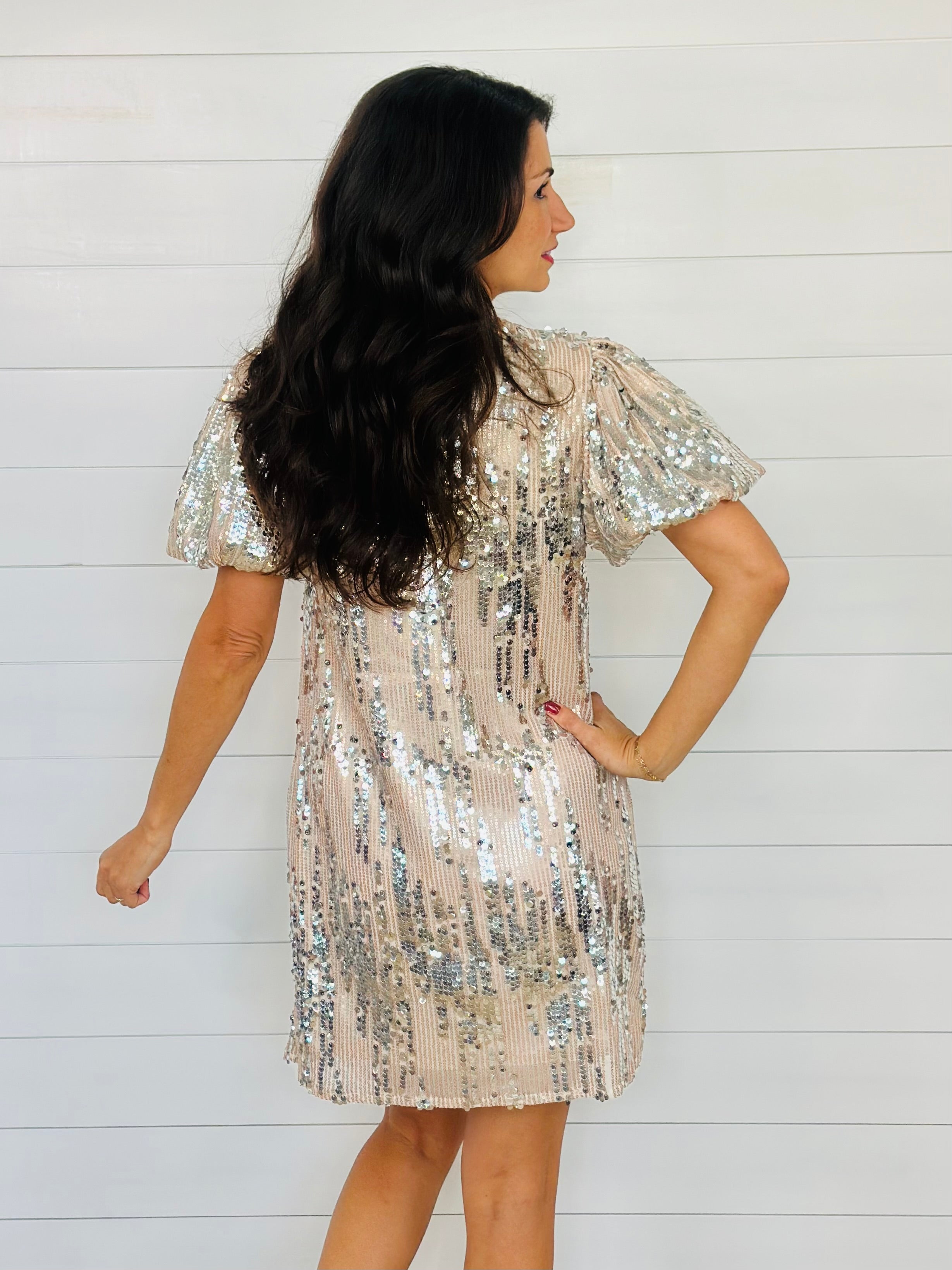 SHIMMERING NIGHTS DRESS