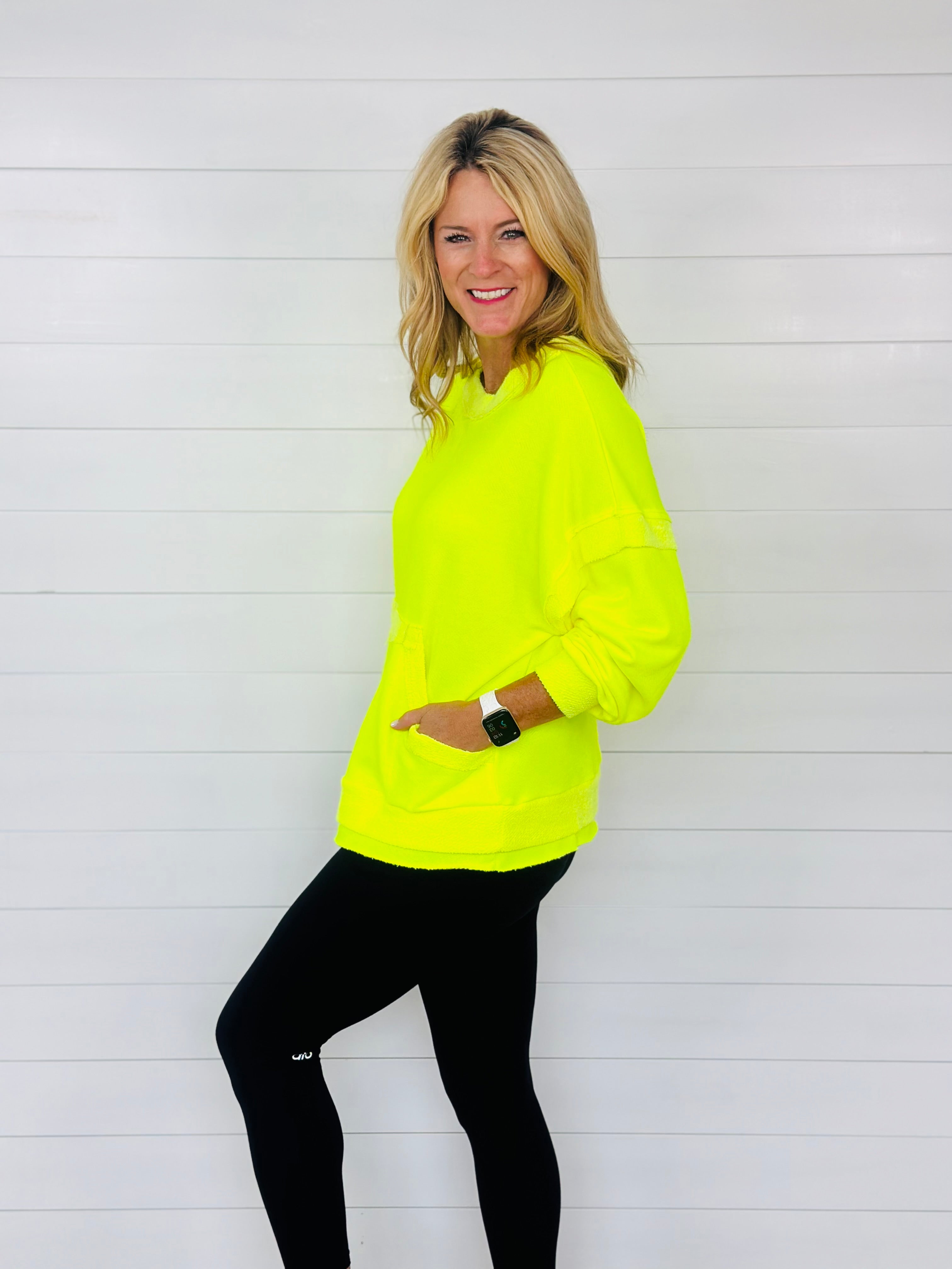 NEON FOREVER TOP-NEON YELLOW