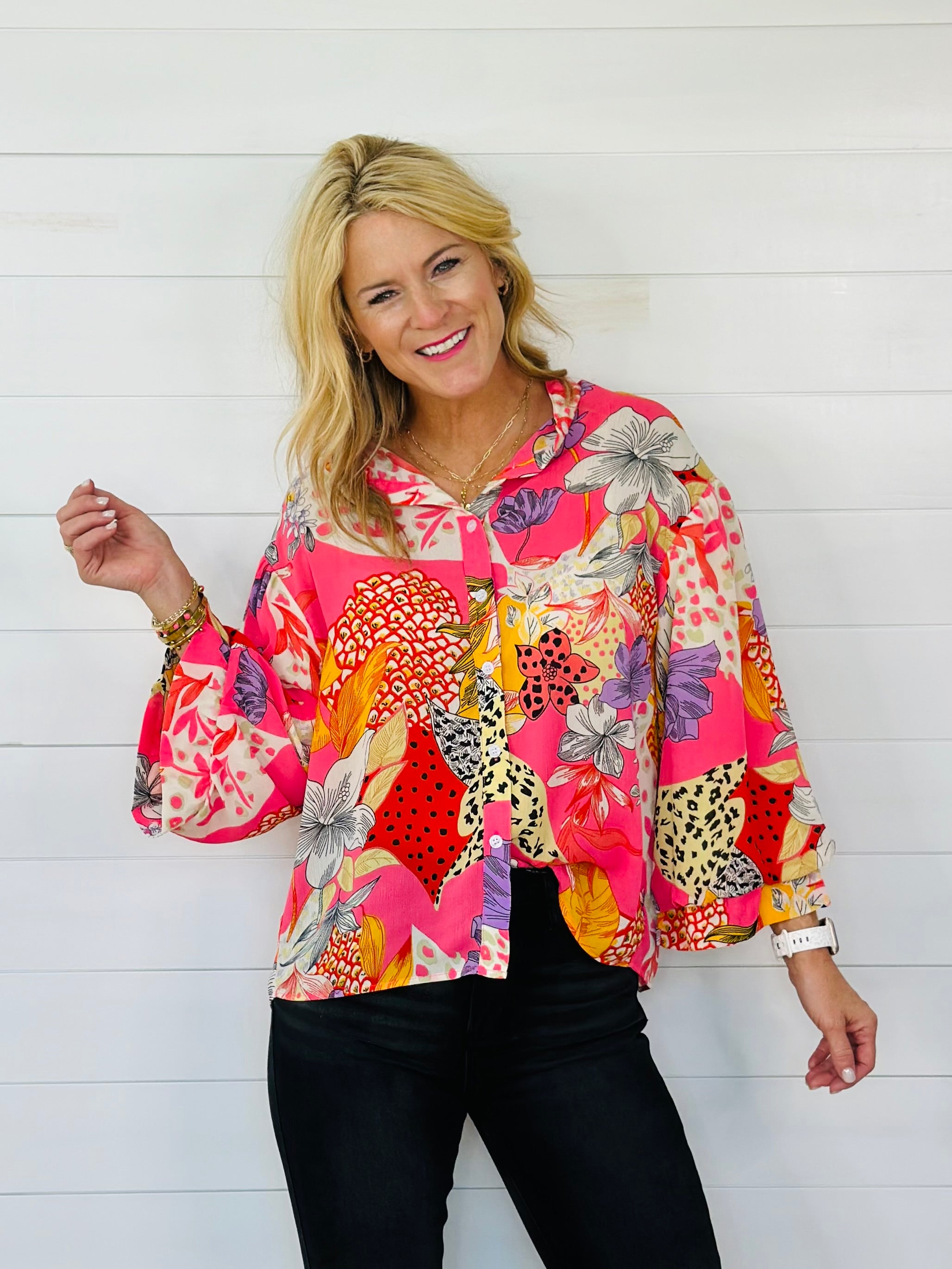 FLORAL WHIMSY TOP