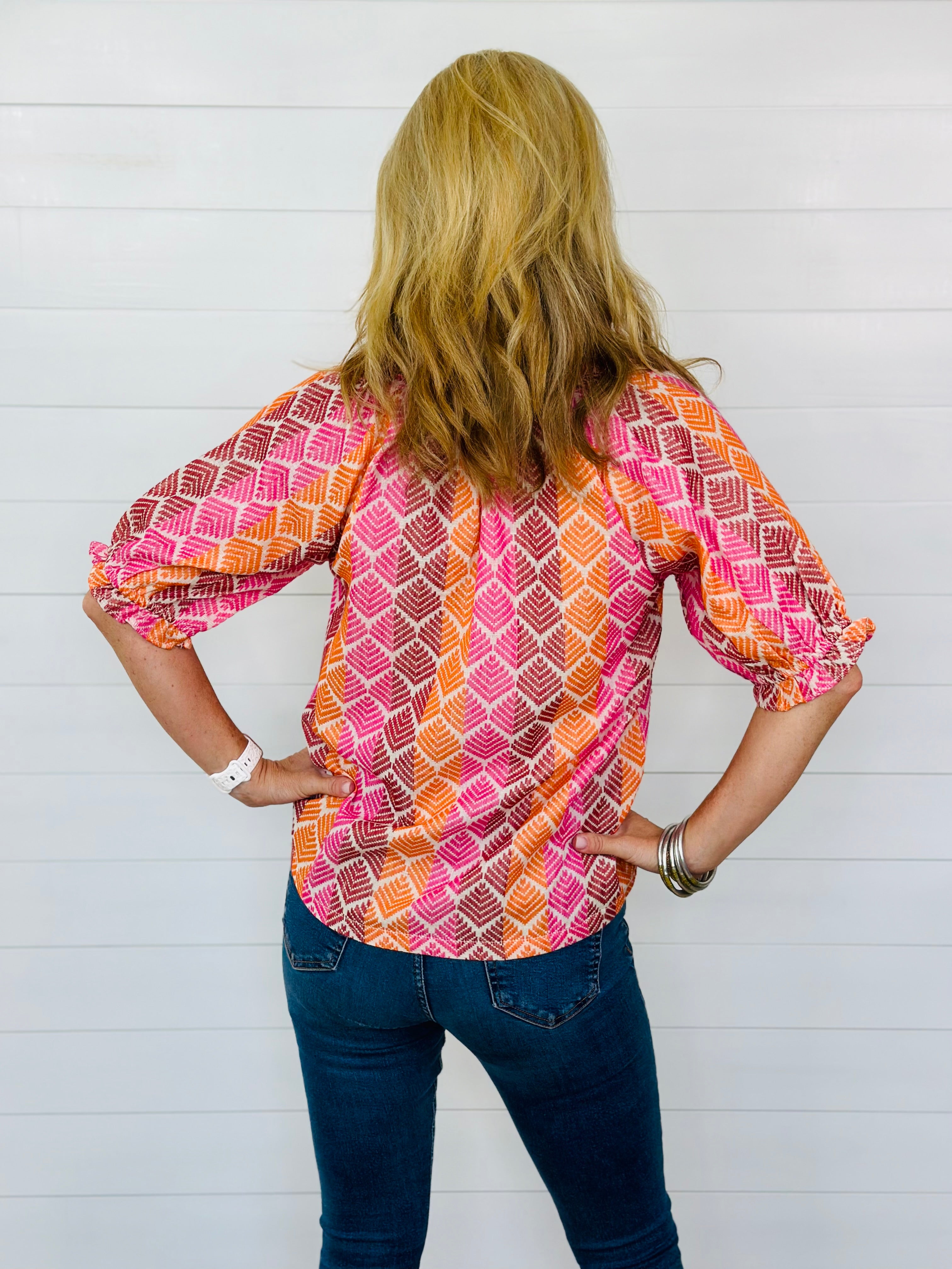 OMBRE PATTERN TOP