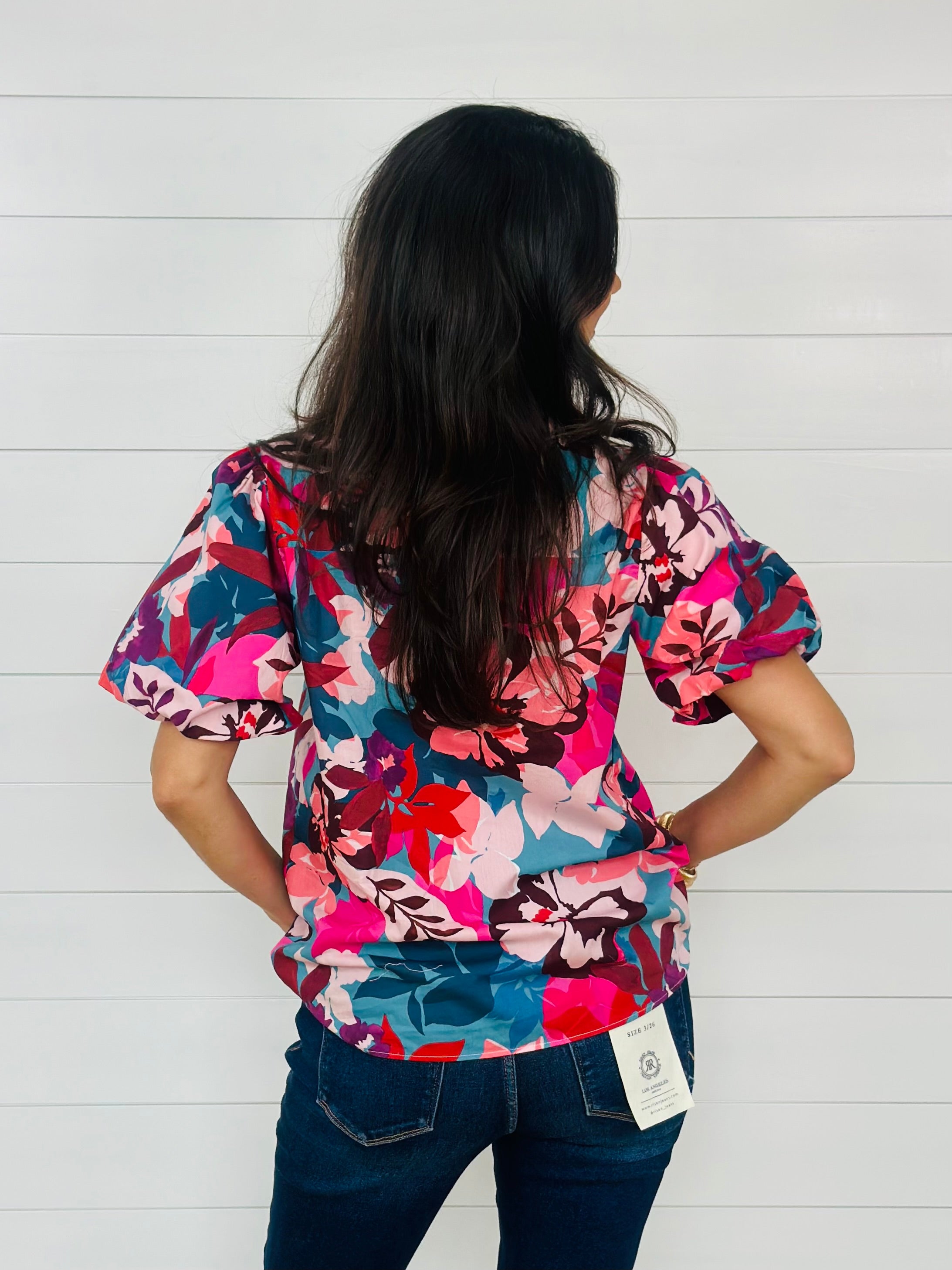 FALL FLORALS TOP