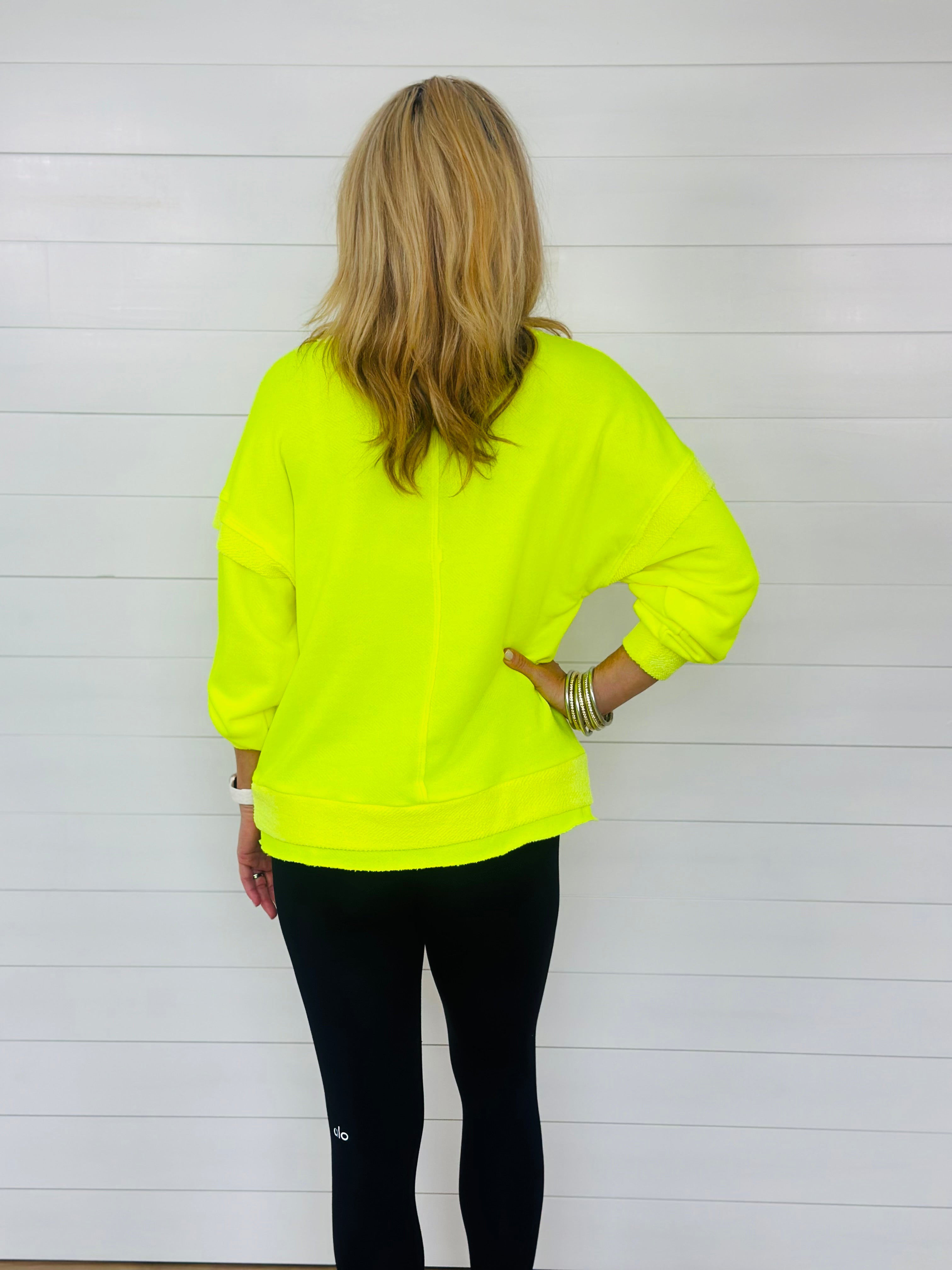 NEON FOREVER TOP-NEON YELLOW