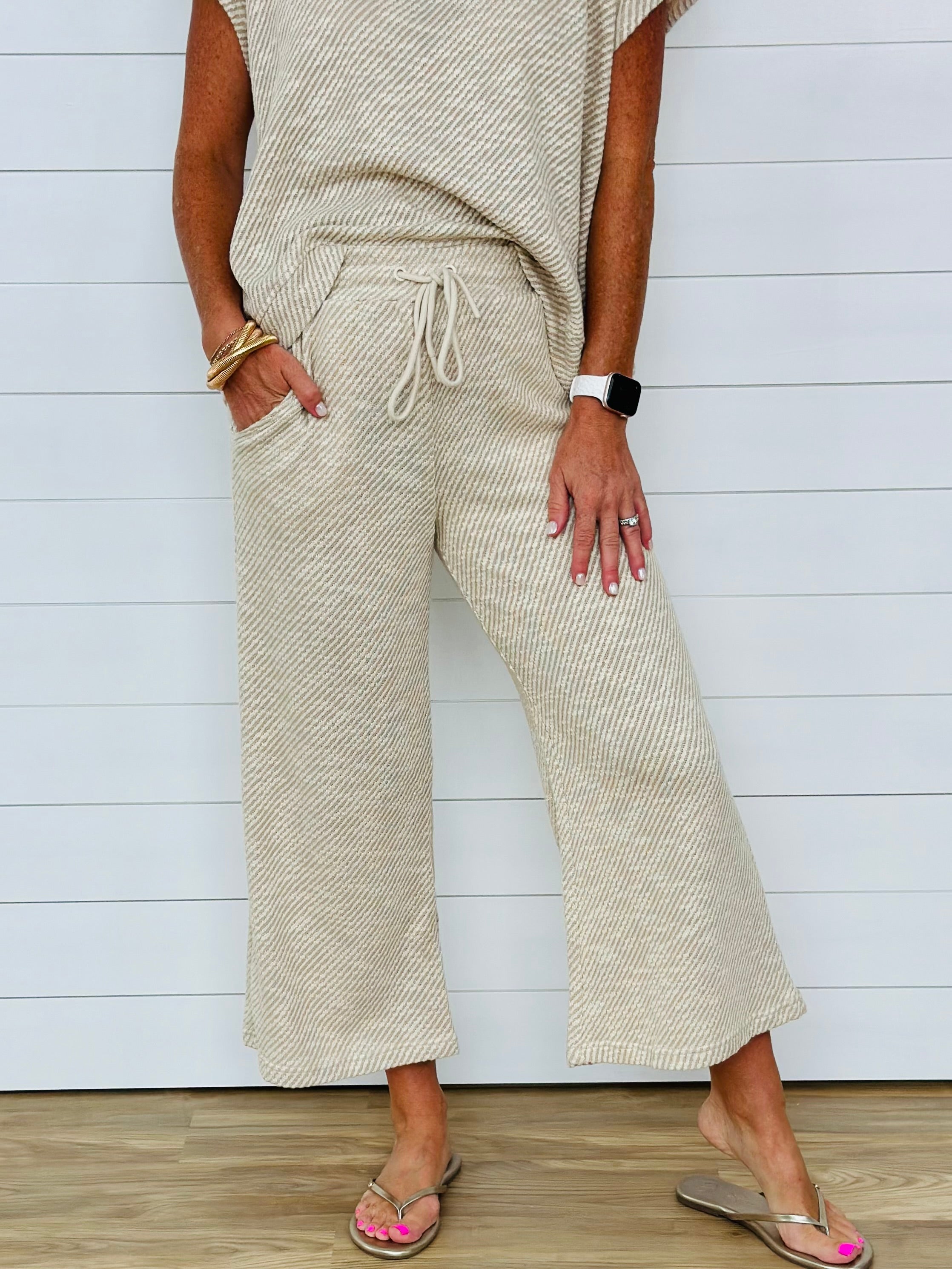 HAMPTON PANT-TAUPE