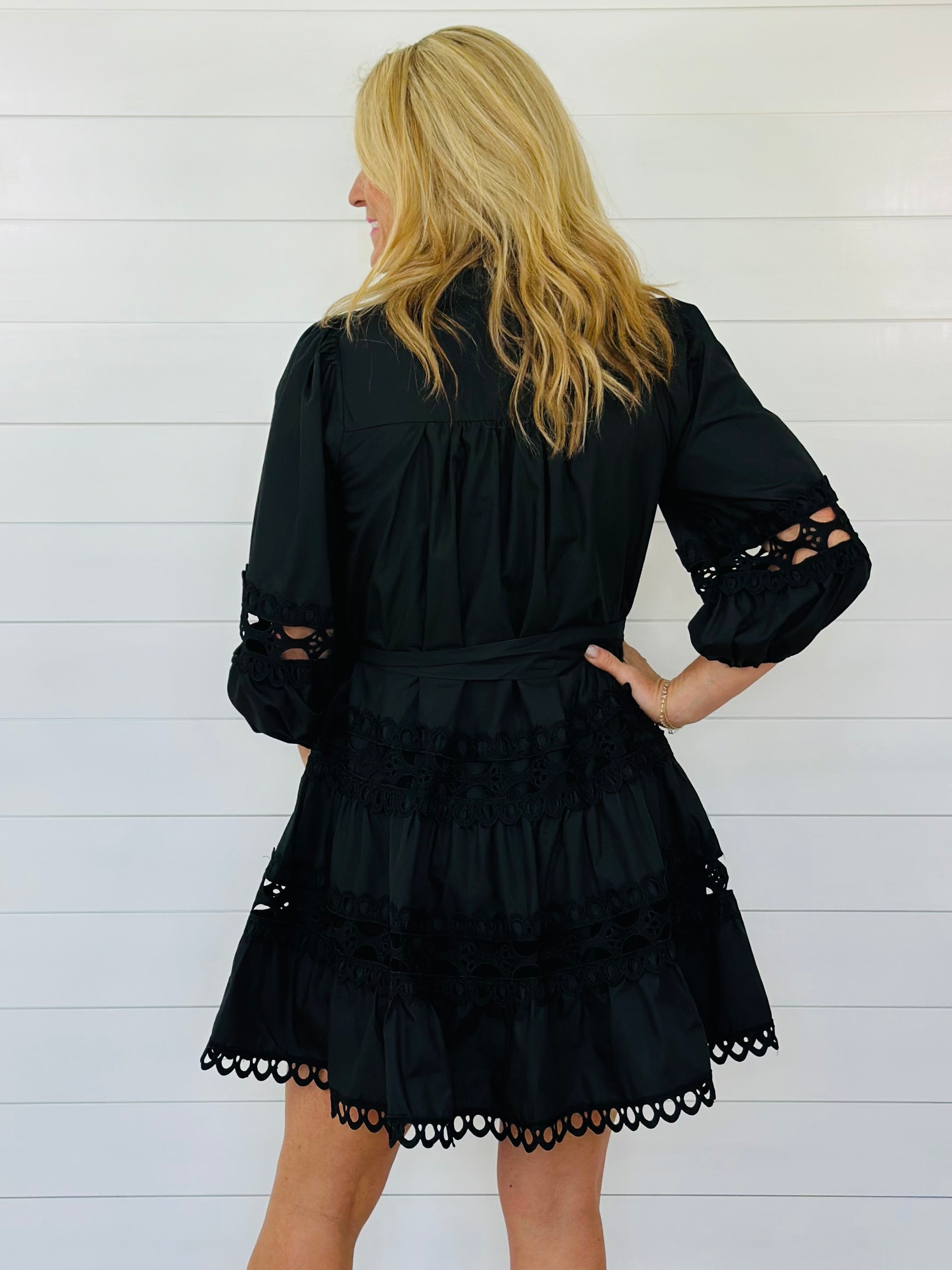 GWEN DRESS-BLACK