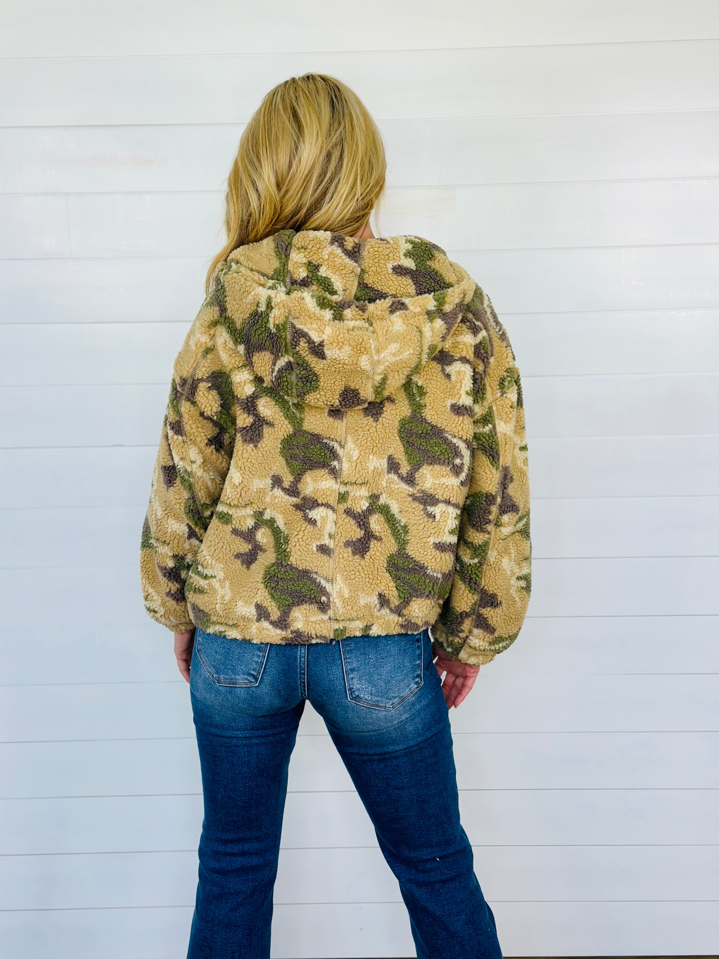 DESERT CAMO FLEECE JACKET