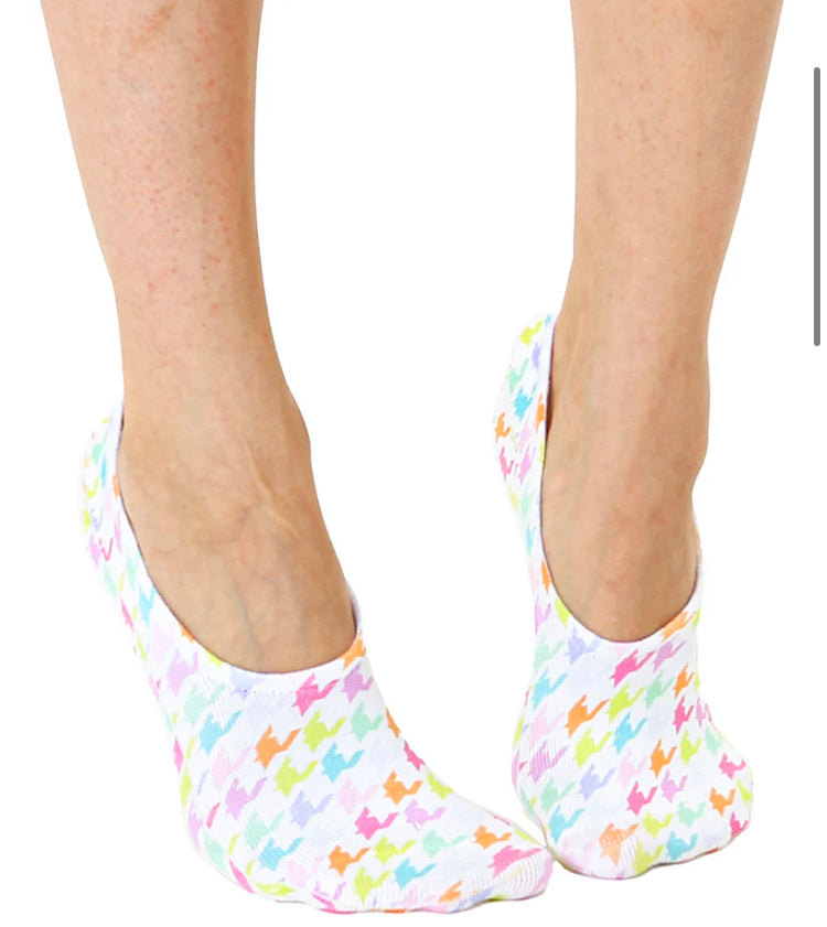 LINER SOCKS-HOUNDSTOOTH