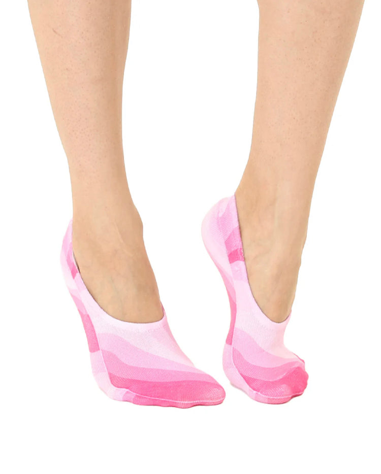 LINER SOCKS-PINK WAVE