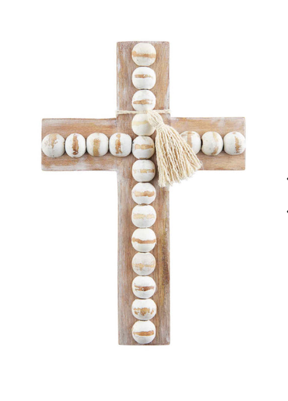 LARGE BEADED CROSS