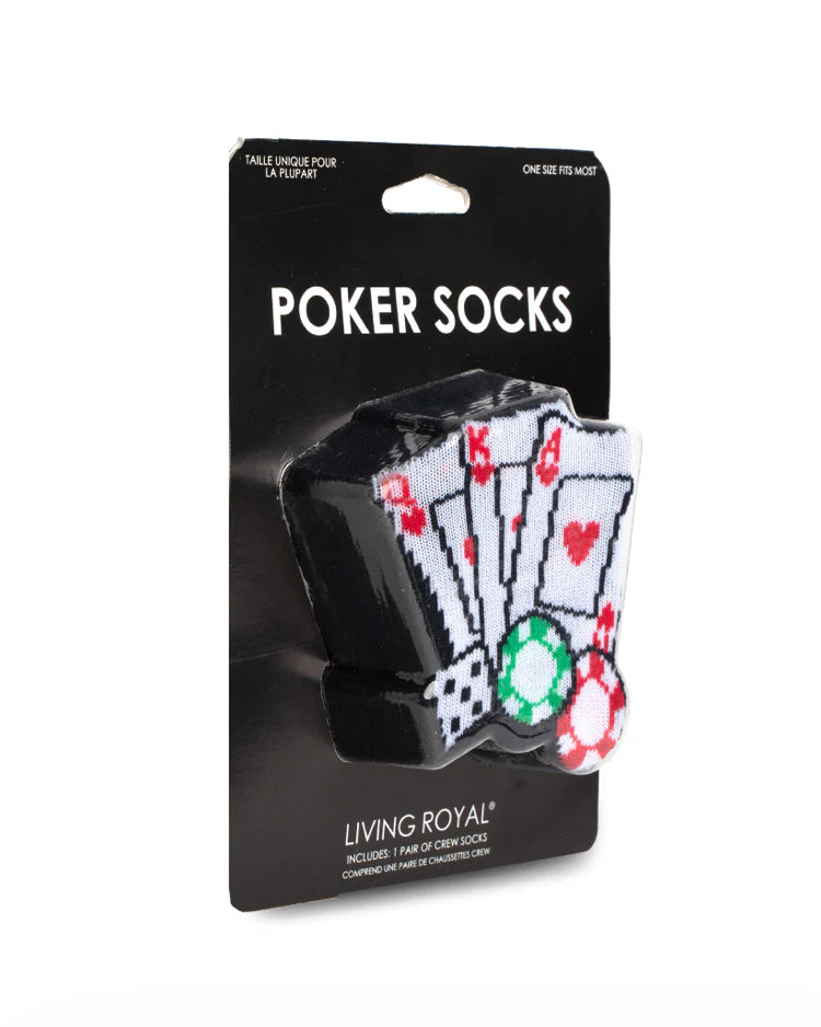 POKER 3D CREW SOCKS