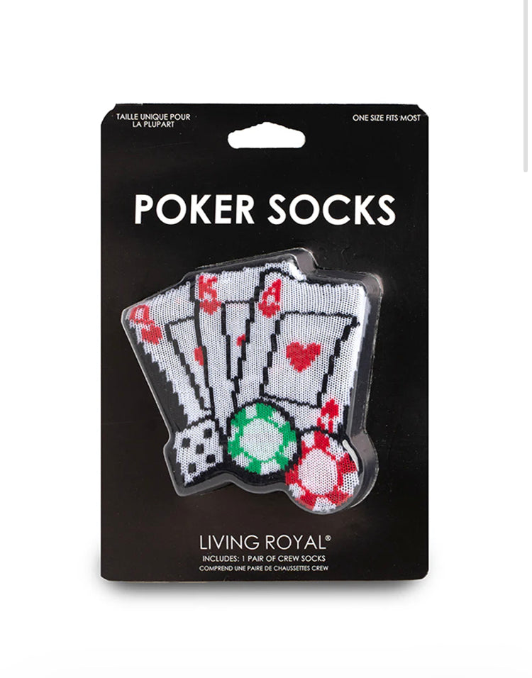 POKER 3D CREW SOCKS