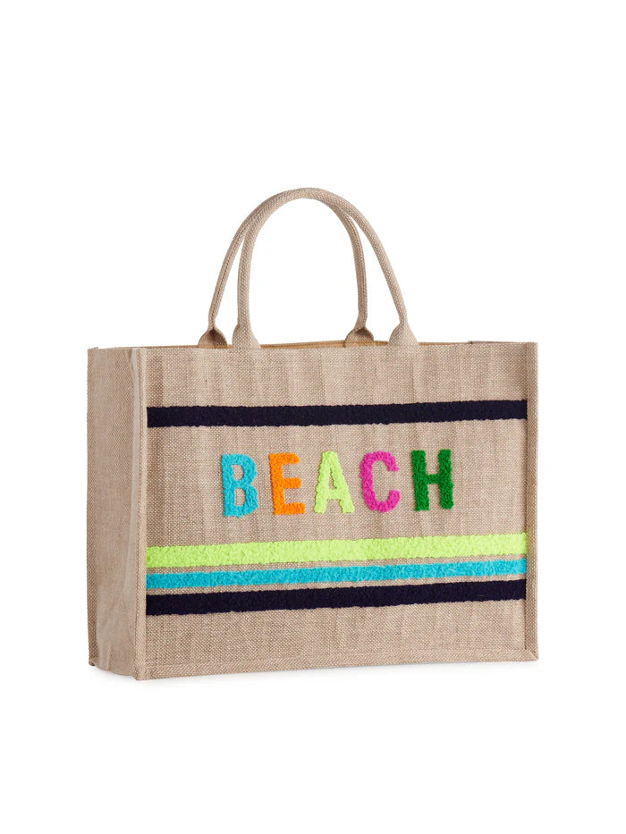 BEACH TOTE-NATURAL