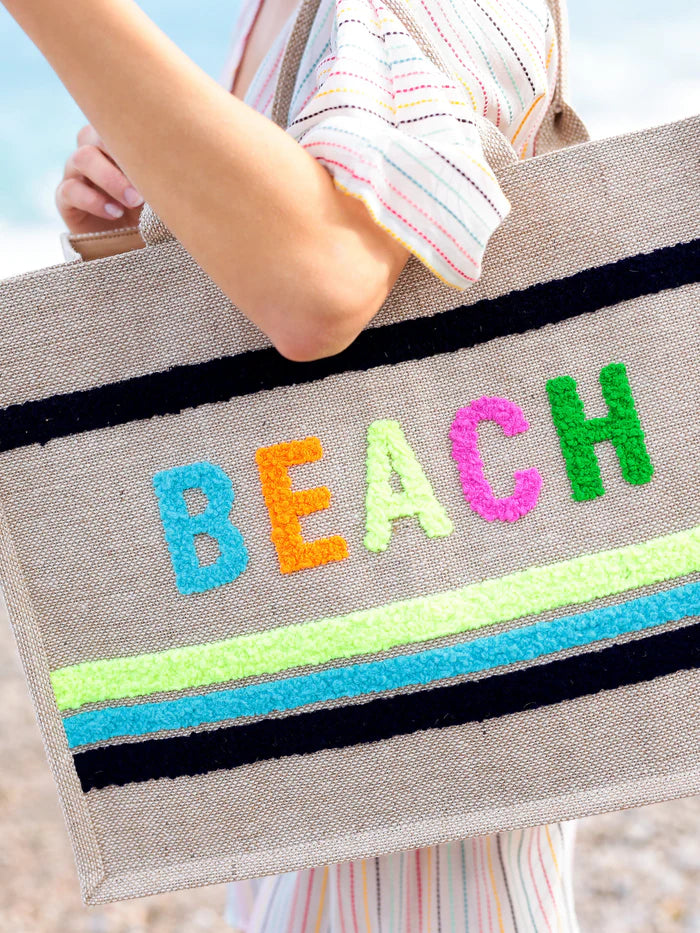 BEACH TOTE-NATURAL