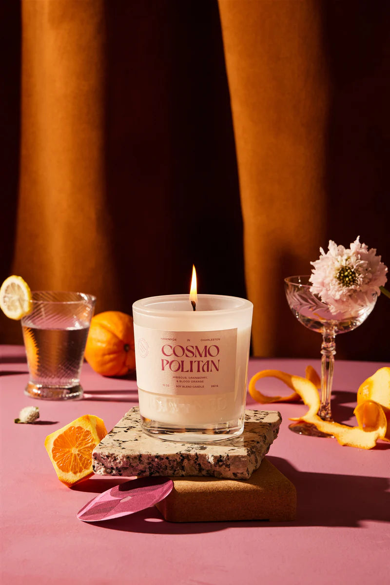 COSMOPOLITAN GLASS CANDLE