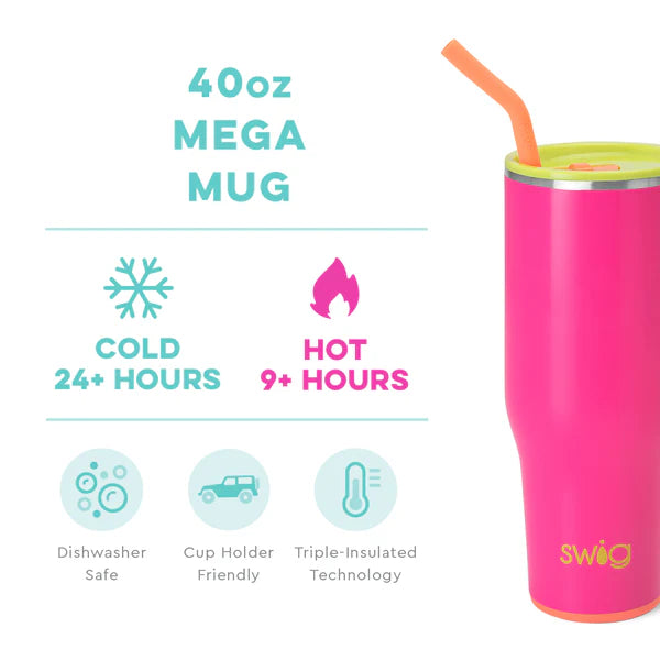 SWIG-TUTTI FRUITI MEGA MUG 40oz