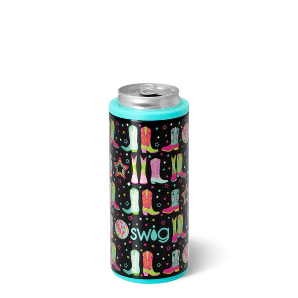 SWIG-DISCO COWGIRL SKINNY CAN COOLER