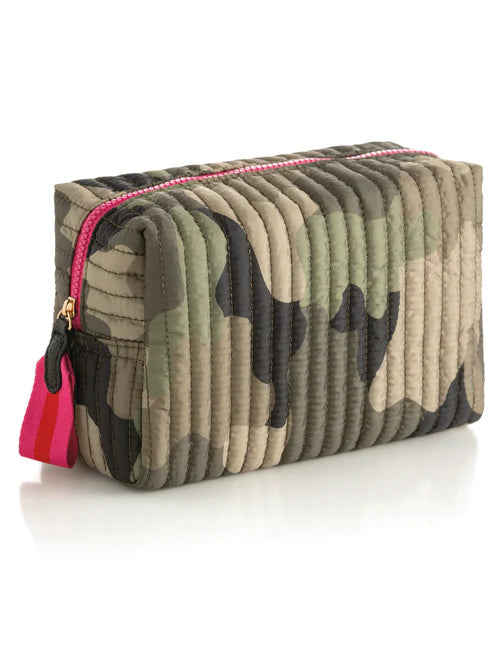 EZRA LARGE BOXY COSMETIC POUCH-CAMO