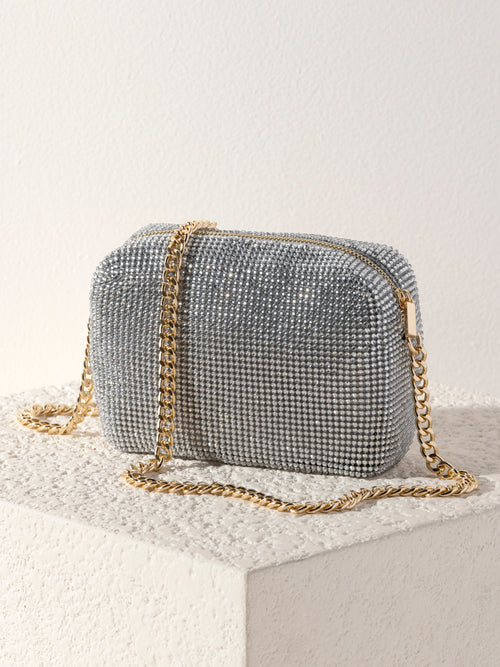 HEDI SHOULDER BAG-SILVER