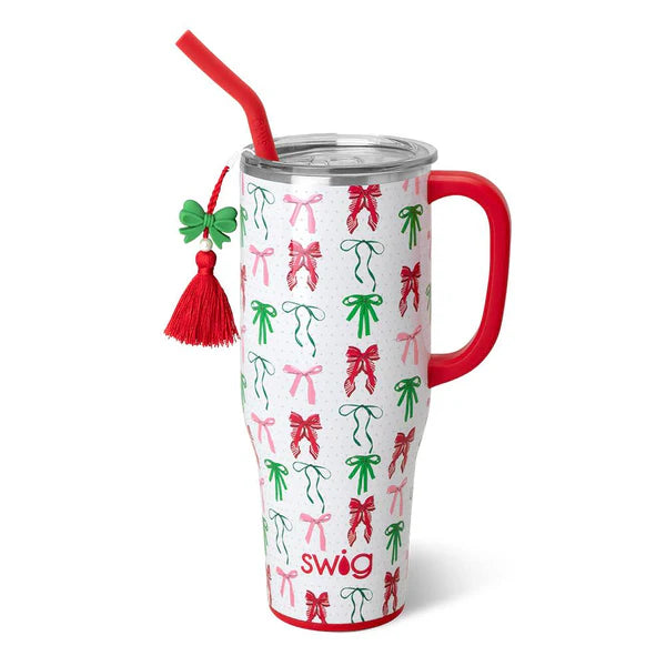 SWIG-RIBBONS & BOWS MEGA TUMBLER 40oz