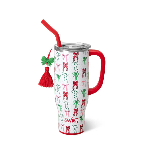 SWIG-RIBBONS & BOWS TUMBLER 30oz