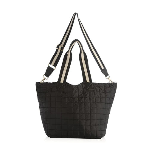 EZRA TRAVEL TOTE-BLACK