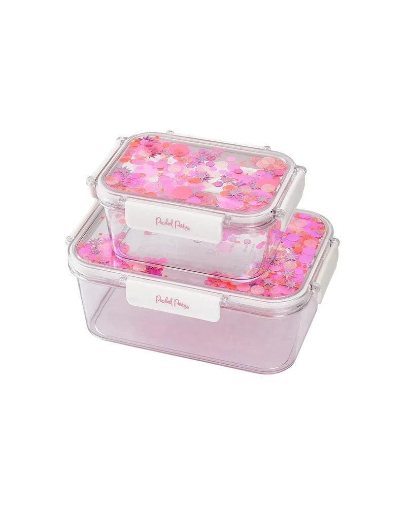 CONFETTI FOOD STORAGE BOX(2CT)