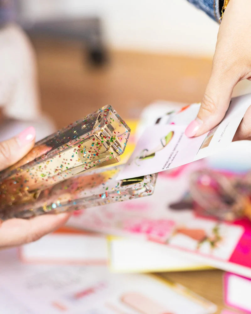 CONFETTI ACRYLIC STAPLER