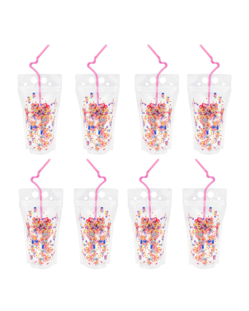 CONFETTI DRINK POUCHES