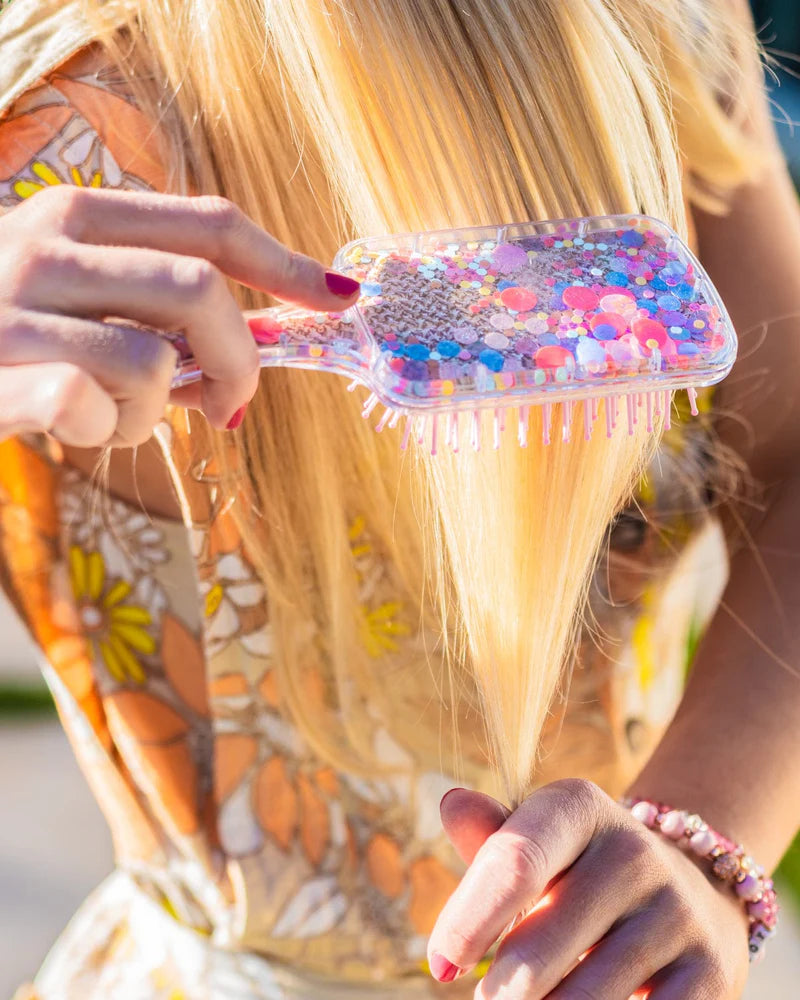 CONFETTI HAIR BRUSH