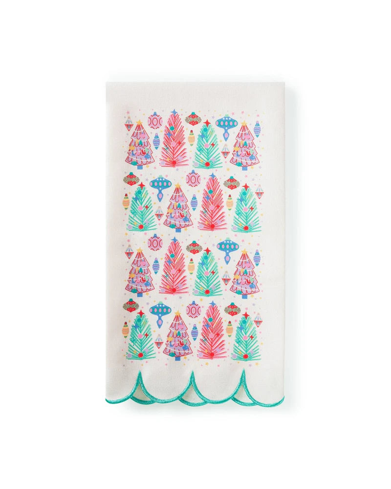 CHRISTMAS TREE TEA TOWEL