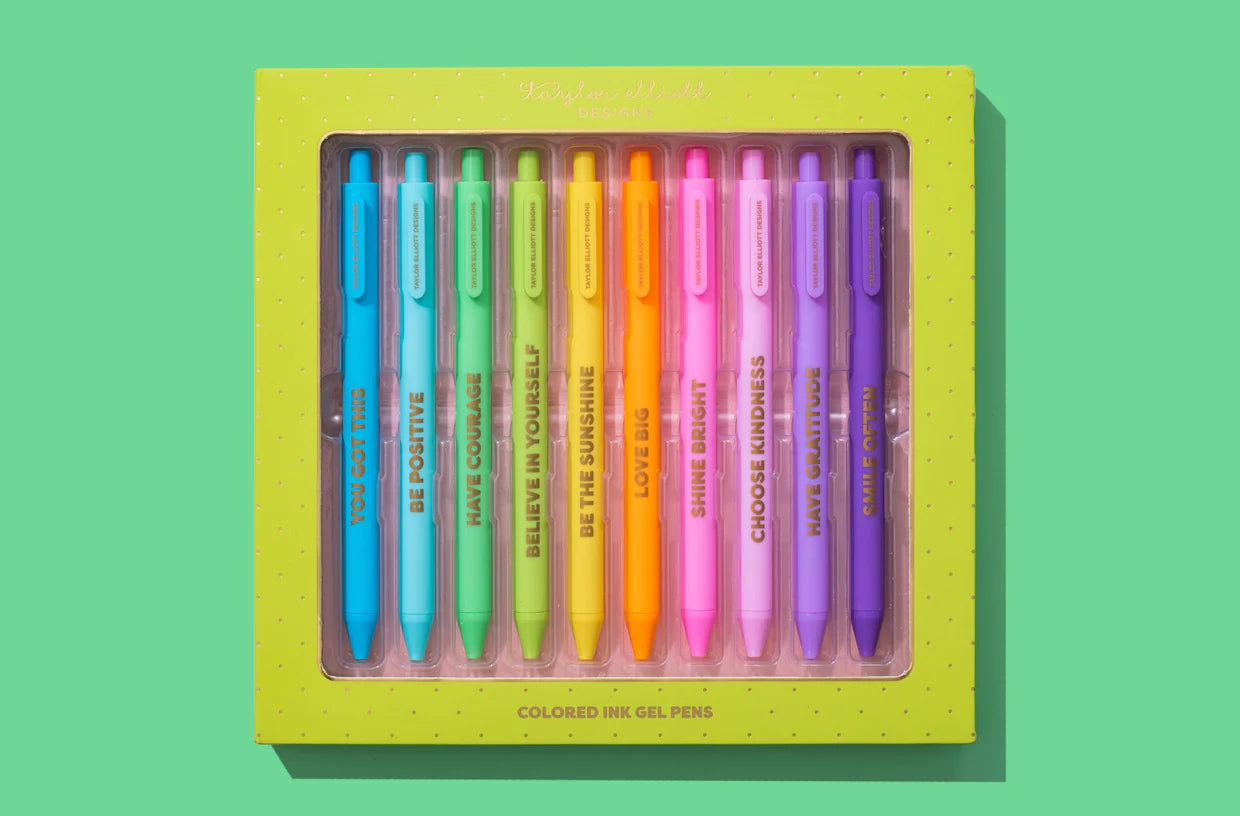 COLORED GEL PENS