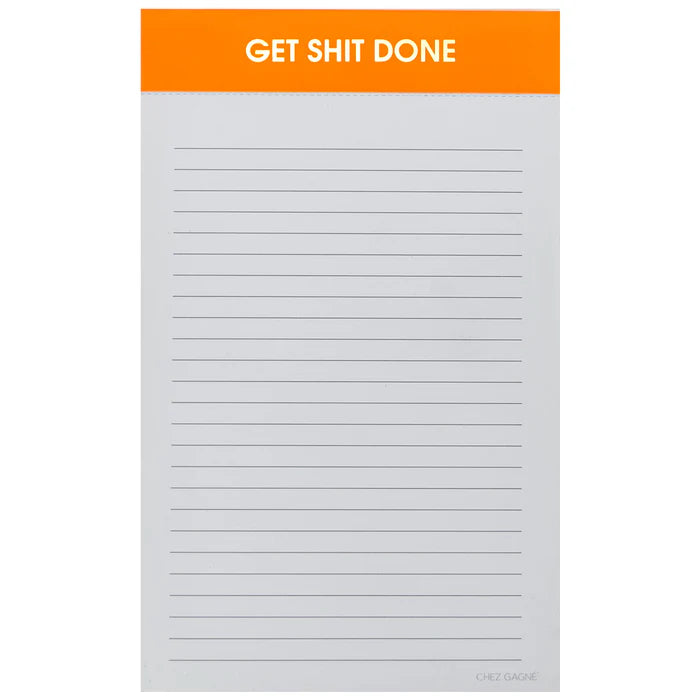 GET SH*T DONE NOTEPAD