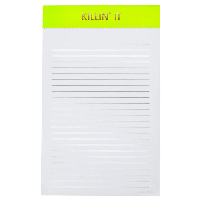 KILLIN' IT NOTEPAD