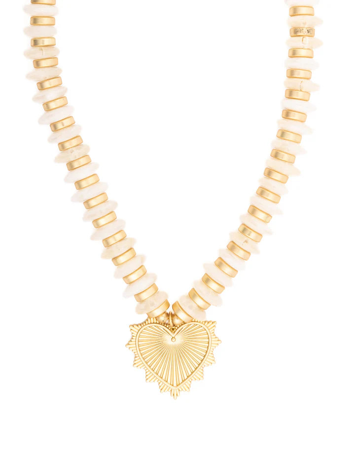 ANNISTON NECKLACE-CREAM